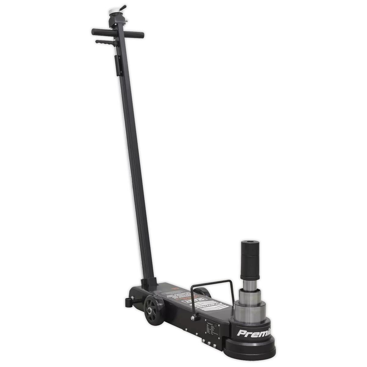 Sealey YAJ10-40LELR Long Reach/Low Profile Air Operated Telescopic Jack 10-40 Tonne