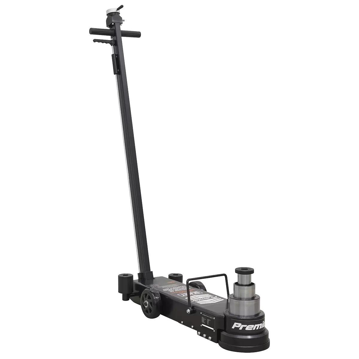 Sealey YAJ10-40LELR Long Reach/Low Profile Air Operated Telescopic Jack 10-40 Tonne