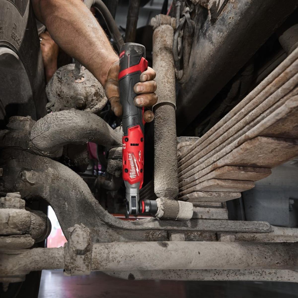 Milwaukee M12FIR12G2-0 12V 1/2in Ratchet With 1 x 5.0Ah Battery & Charger