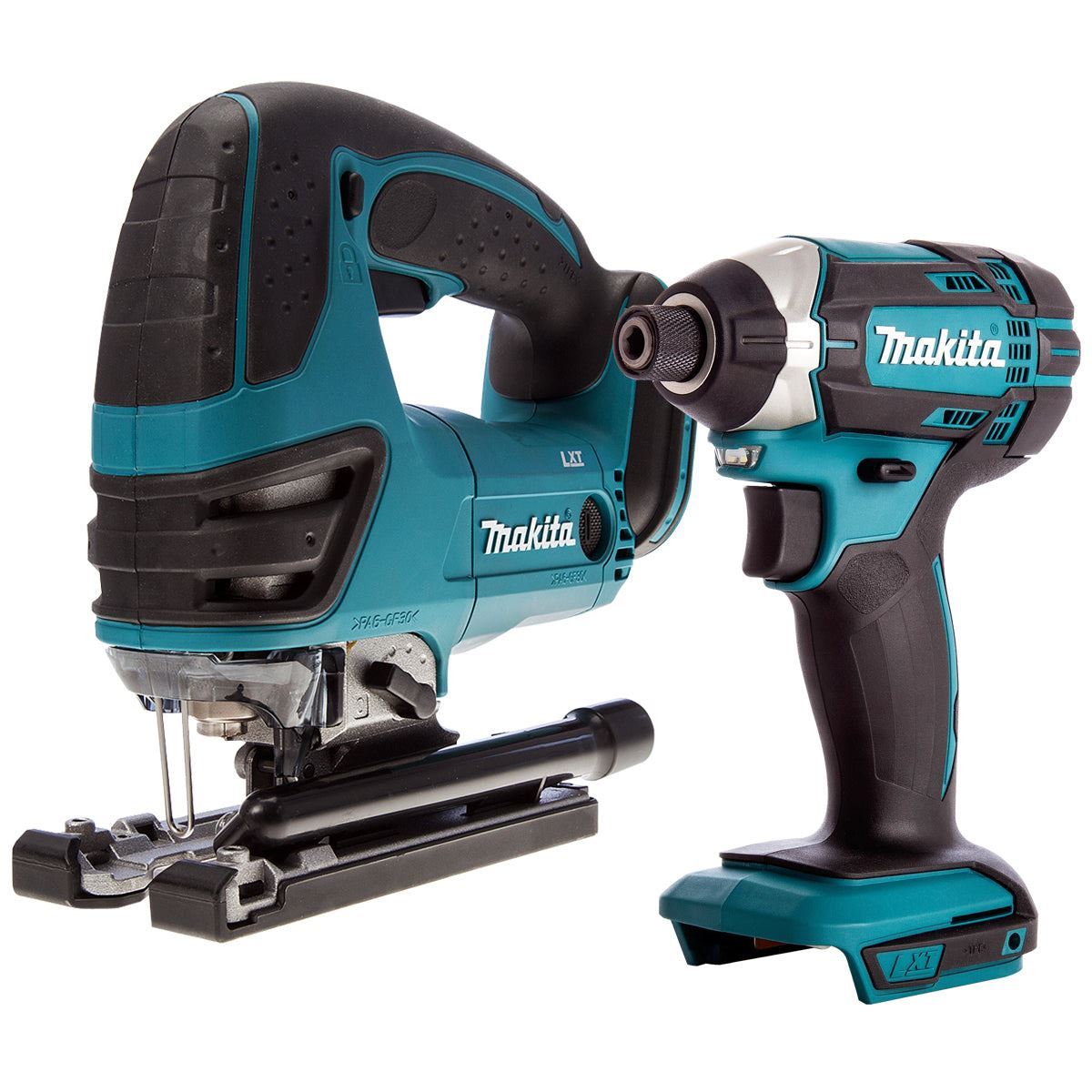 Makita 2 Piece 18V LXT Li-ion Jigsaw & Impact Driver Body Only