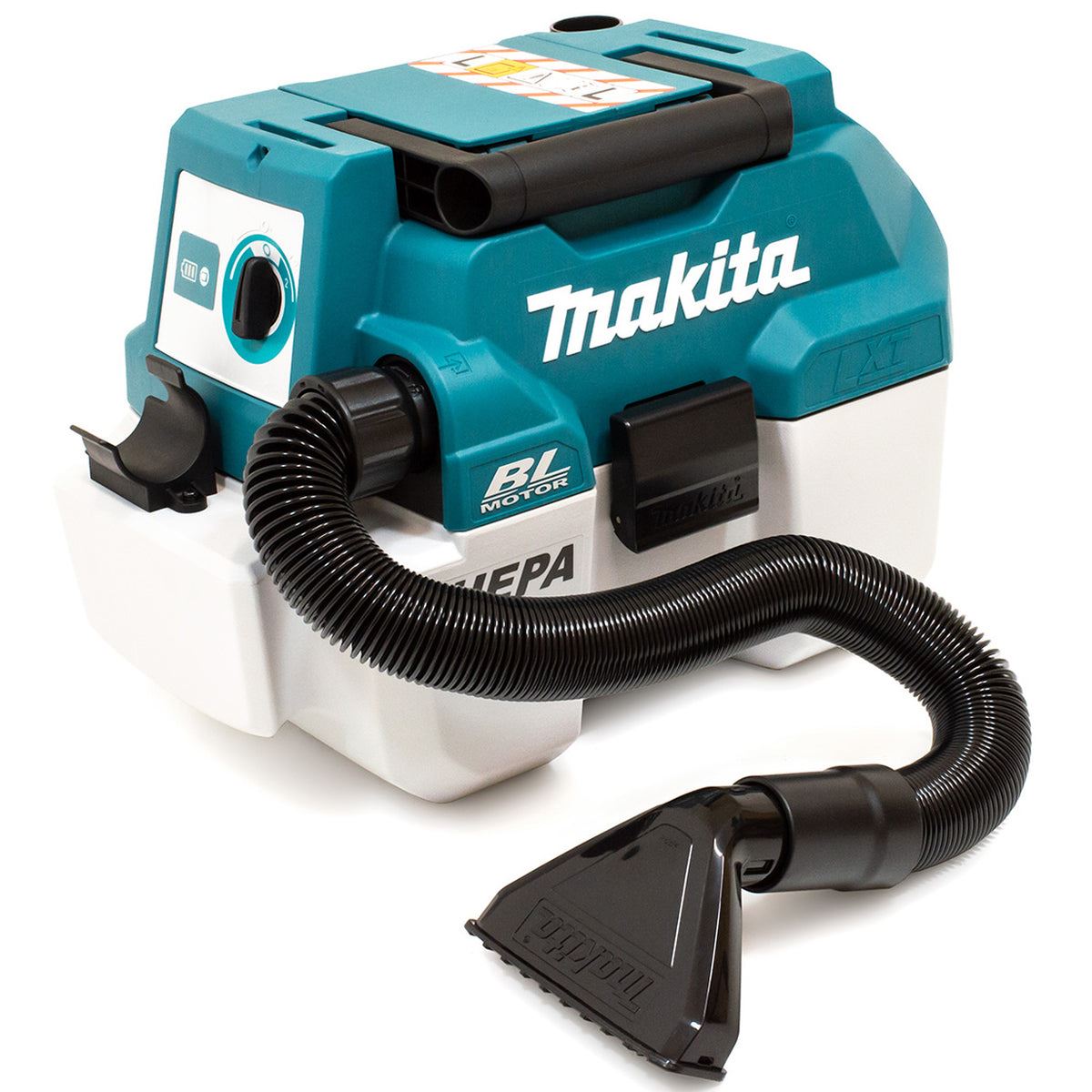 Makita DVC750LZ 18V LXT Brushless L-Class Vacuum Cleaner with 1 x 3.0Ah Battery & Charger