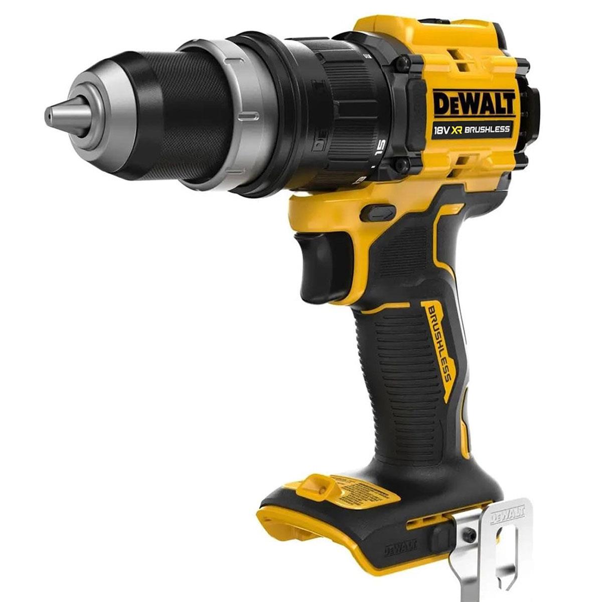Dewalt DCD803NT-XJ 18V XR Brushless Multi-Head Drill Driver Body Only with Interchangeable Heads & Case