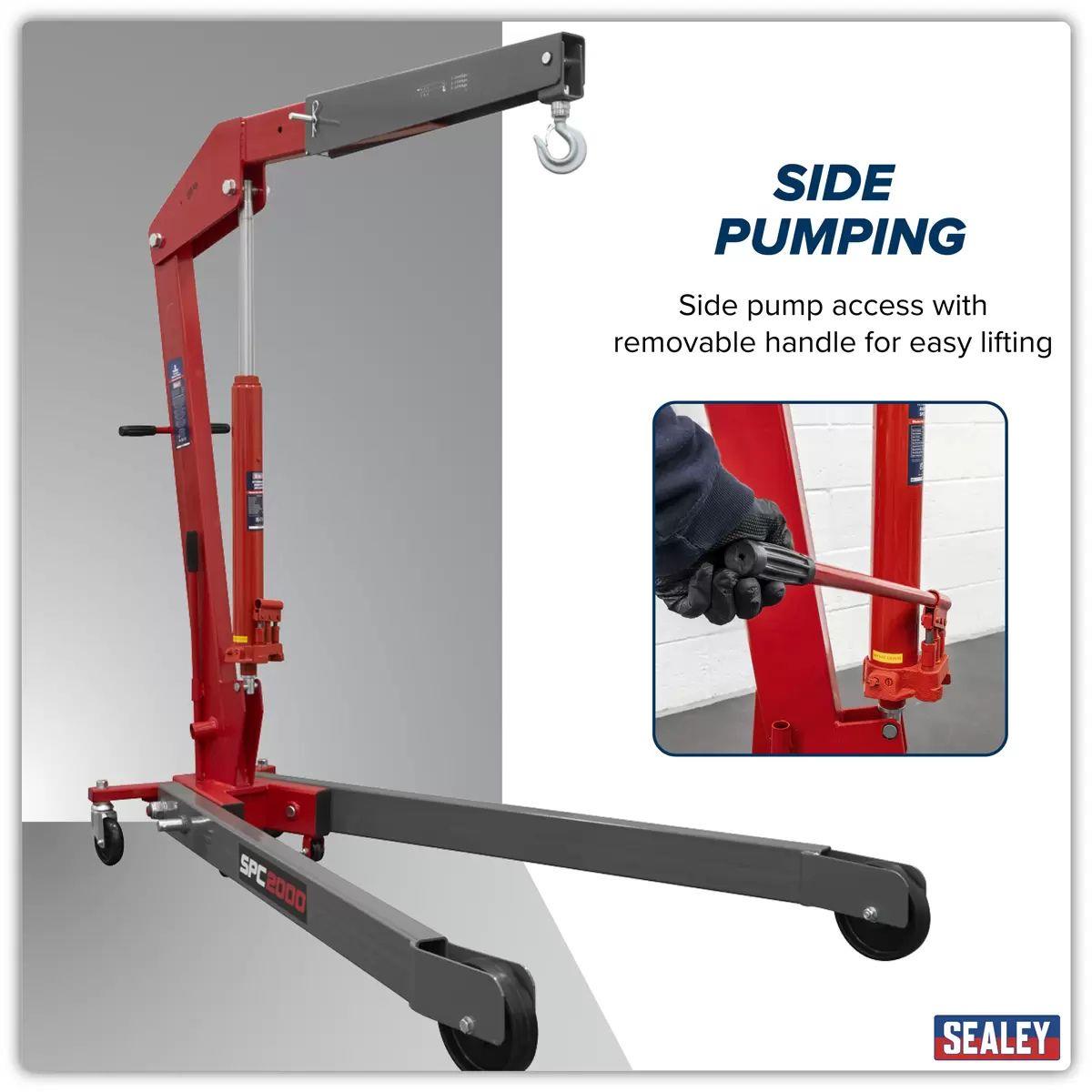Sealey SPC2000 2 tonne Folding Engine Crane