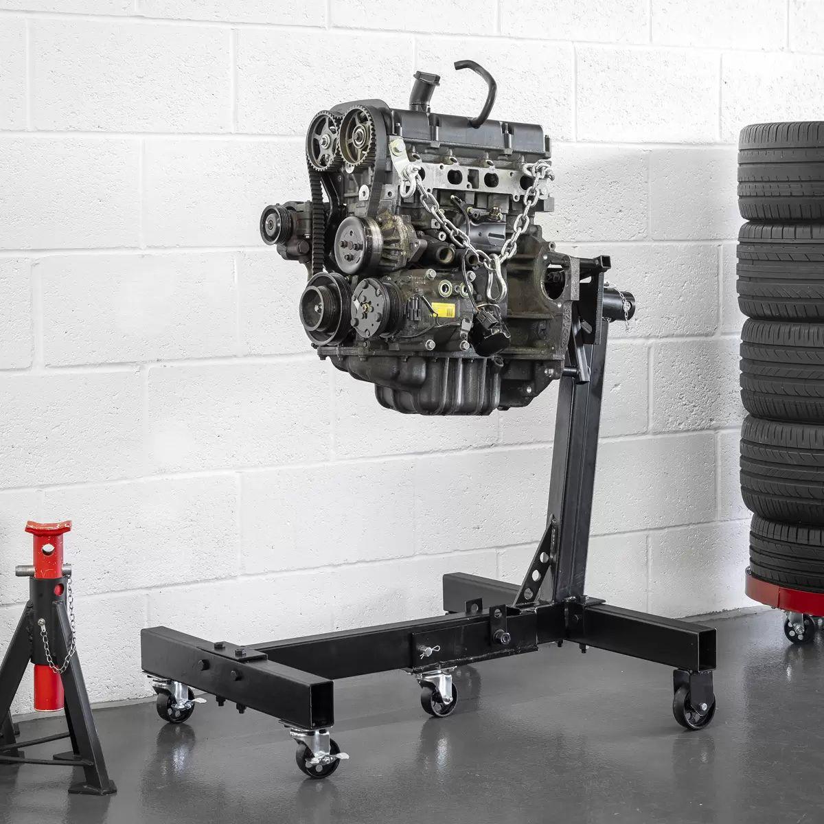 Sealey ES680F Folding Engine Stand 680kg Capacity