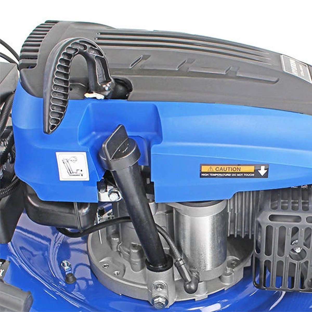 Hyundai HYM510SPE 51cm Self-Propelled Petrol Lawnmower, 196cc Engine, Electric Start, Rear & Side Discharge