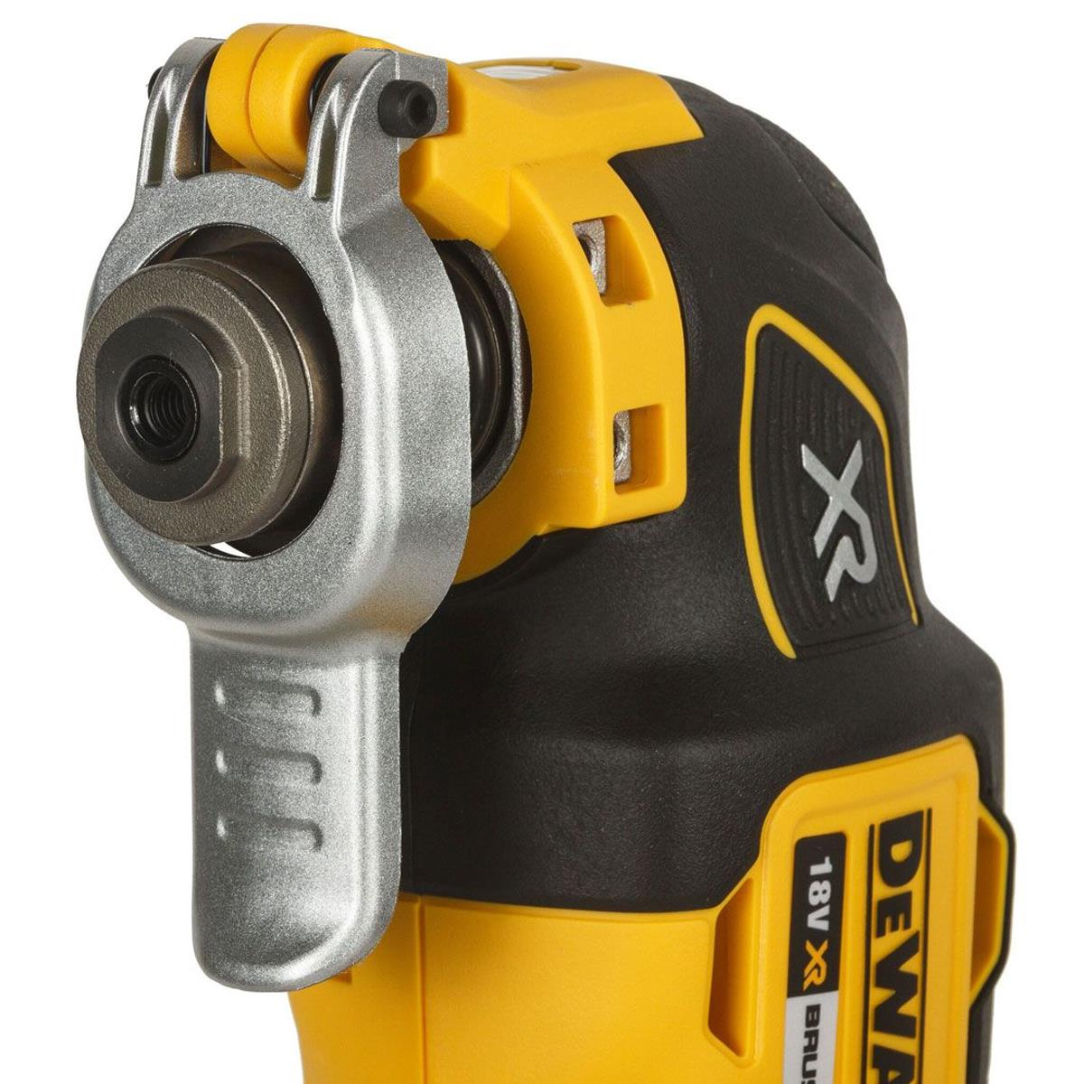 Dewalt DCS355P1 18V XR Brushless Oscillating Multi-Tool with 1 x 5.0Ah Battery, Charger, Accessories Set & Case