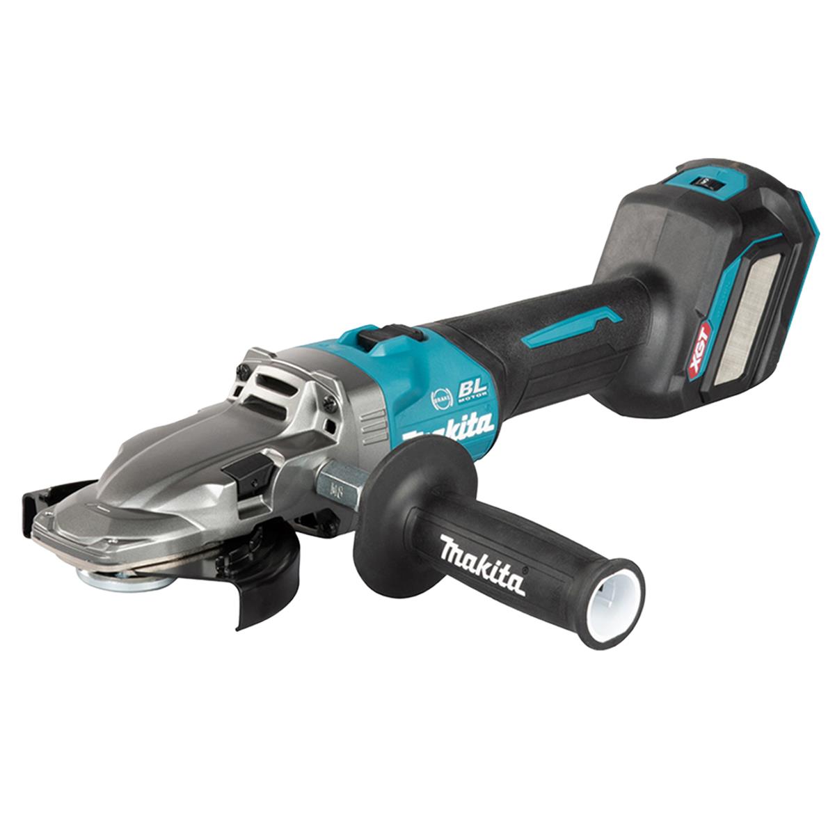 Makita GA055GZ01 40V Max XGT Brushless Angle Grinder with 1 x 2.5Ah Battery Charger & Case
