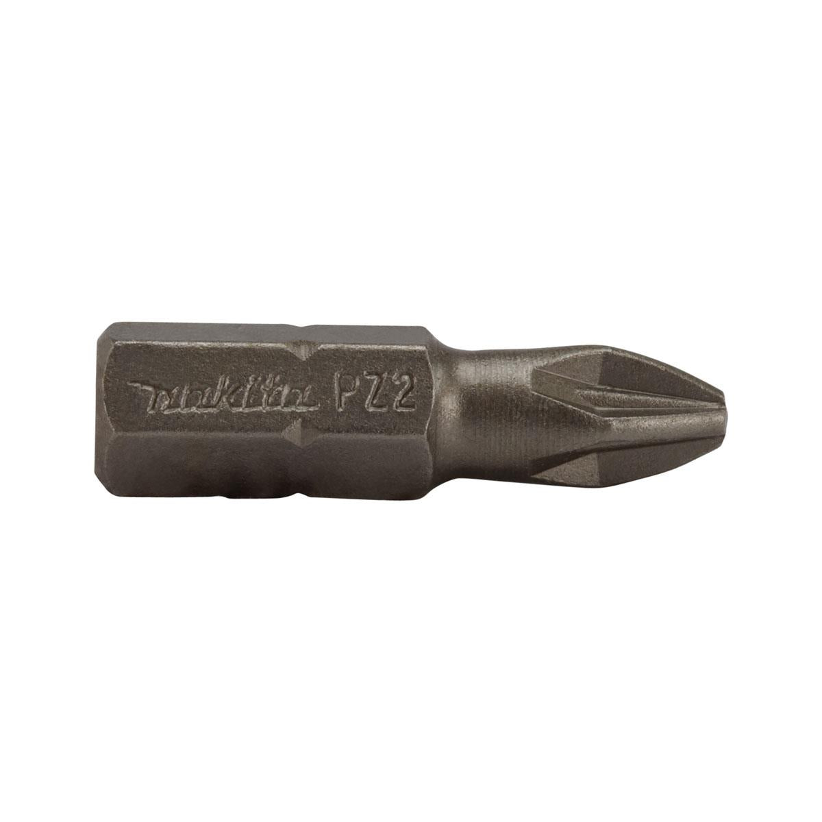Makita B-24882 25mm PZ2 Screw Bit in Jar 100 Piece