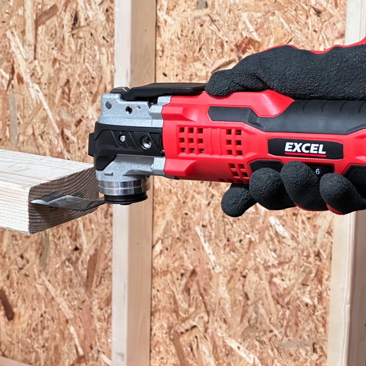 Excel 18V Oscillating Multi Tool with 1 x 2.0Ah Battery Charger