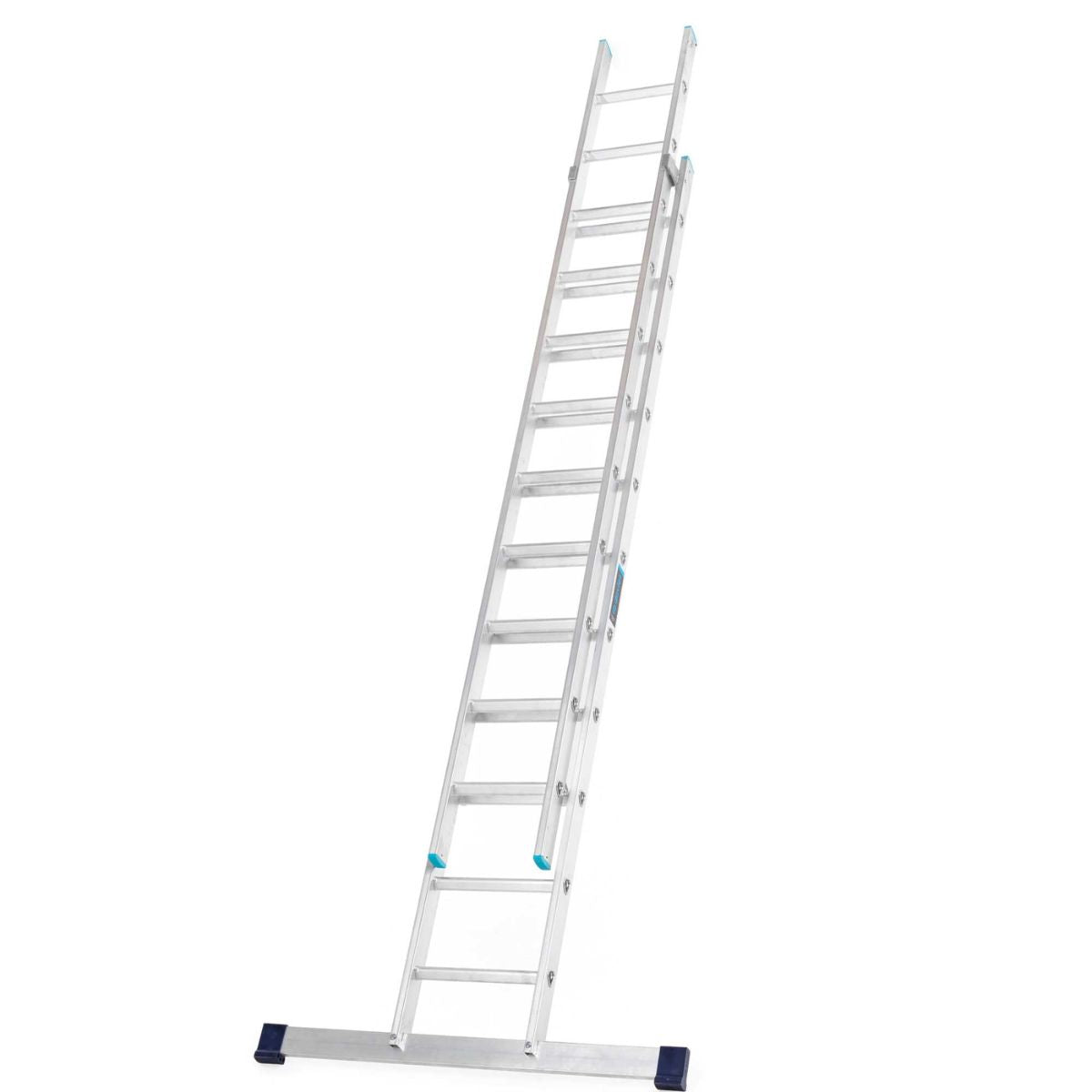 TB Davies 3.0m Aluminium Professional Dauble Extension ladder, Sturdy & Lightweight 1102-031