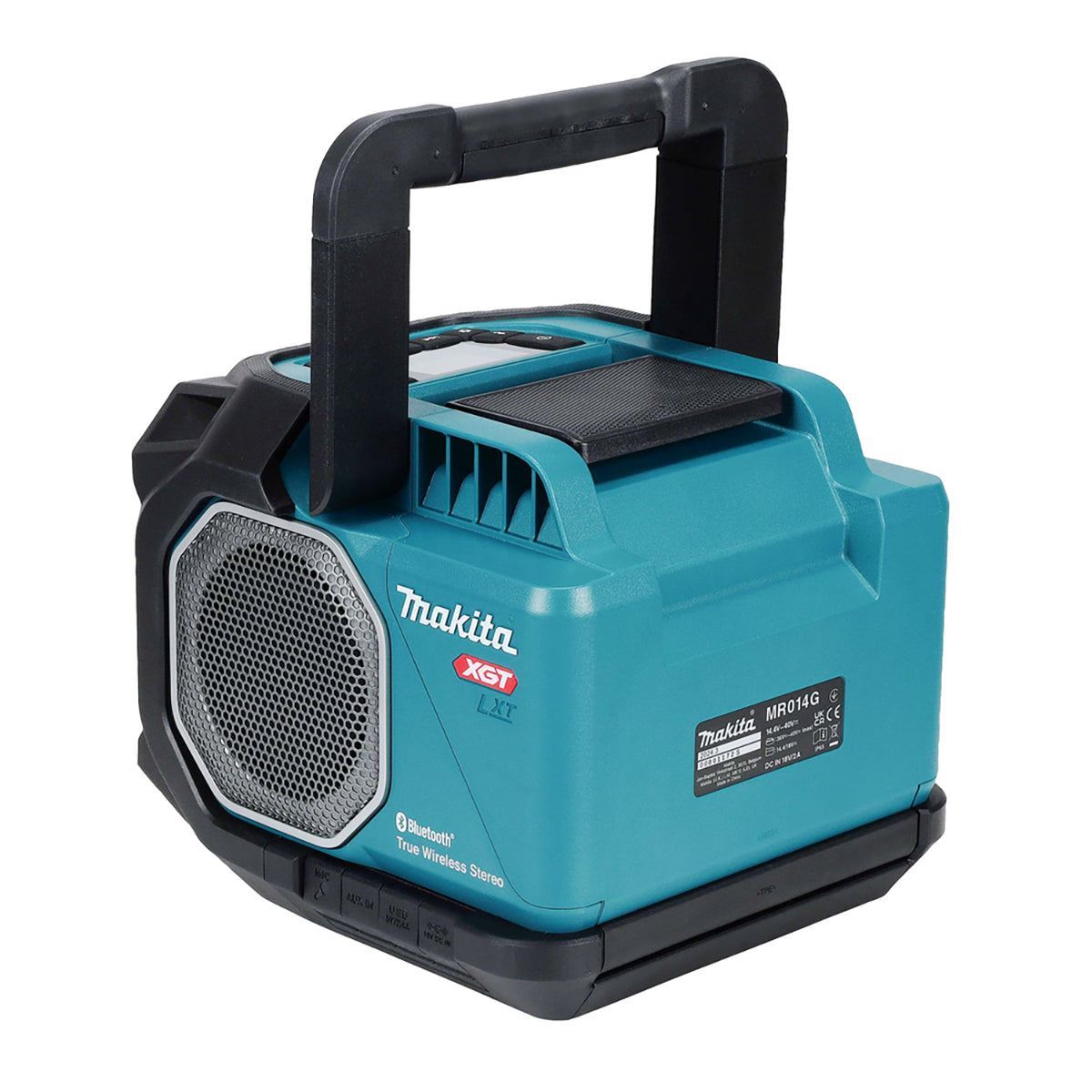 Makita MR014GZ 40V/18V/14.4V XGT / LXT Job Site Speaker With 1 x 2.5Ah Battery & Charger