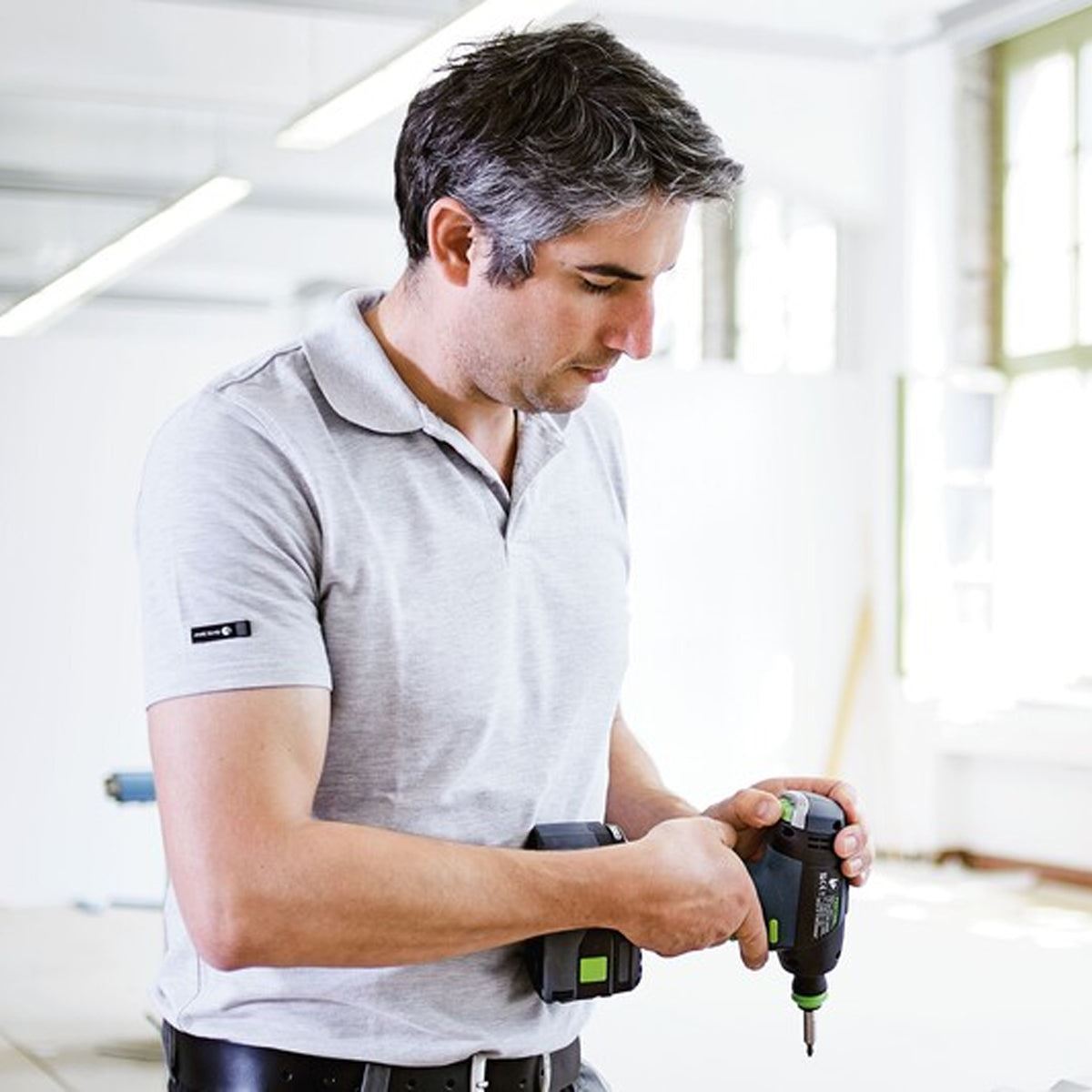 Festool T 18+3 HPC 4.0 I-Set GB 18V Brushless Drill Driver With 2 x 4.0Ah Batteries, Charger In Case - 577610