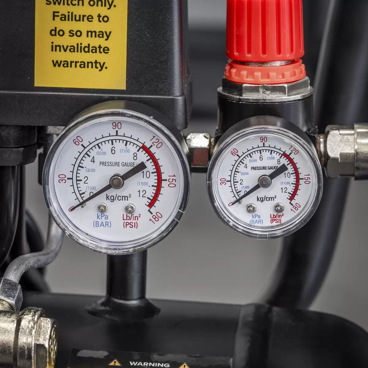 Sealey SAC5030VA Air Compressor 50L V-Twin Direct Drive 3hp/230v