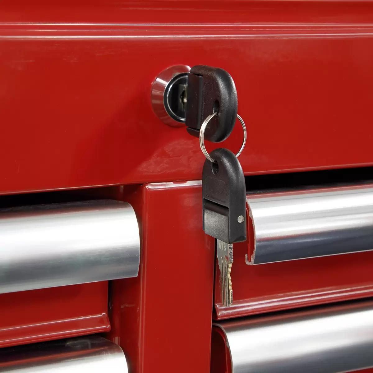 Sealey AP52COMBO1 Tool Chest Combination 23 Drawer with Ball-Bearing Slides Red