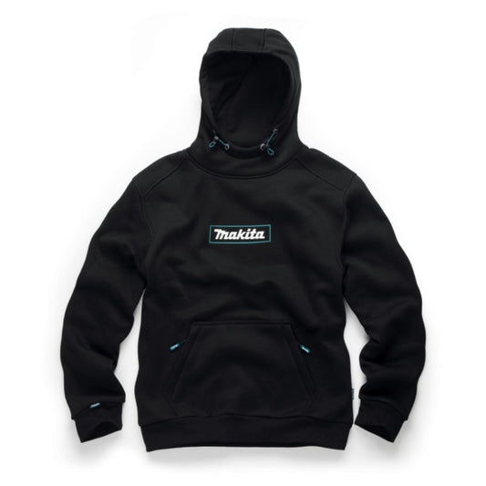 Makita MK104M Polar Fleece Origin Hoodie Black - Size L