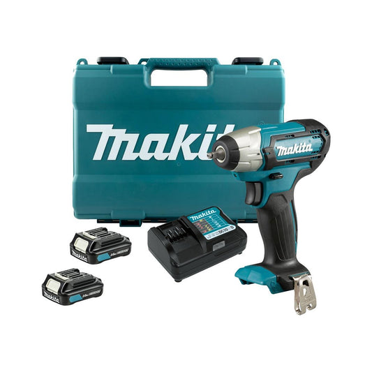 Makita TW060DWAE 12V max CXT Impact Wrench With 2 x 2.0Ah Batteries, Charger & Carrying Case