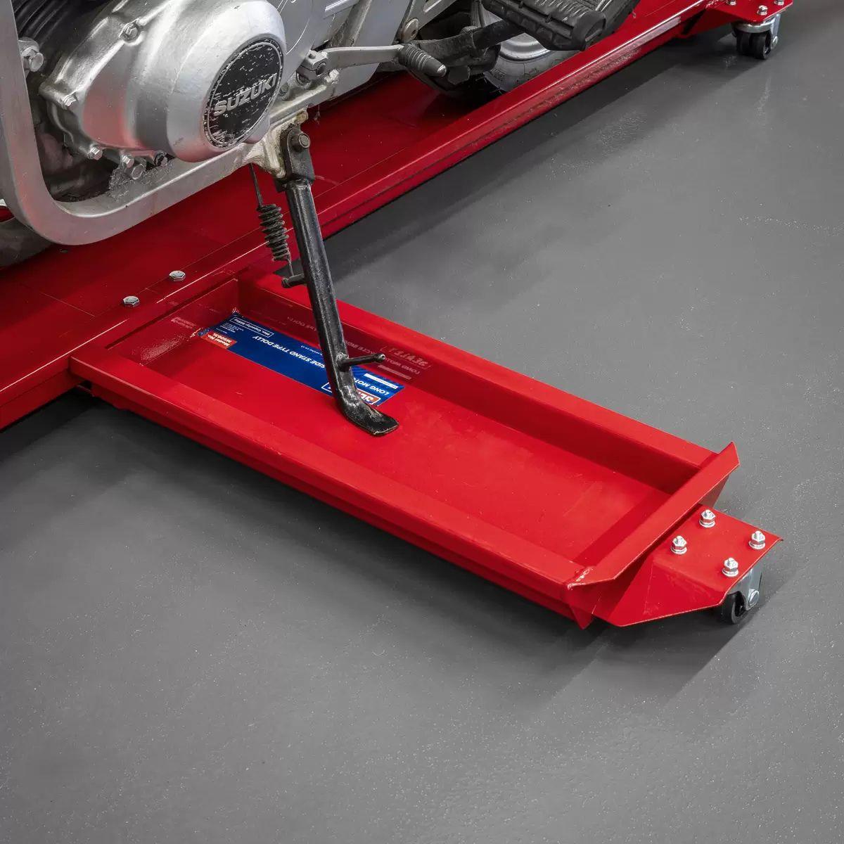 Sealey MS063L Long Motorcycle Side Stand Type Dolly