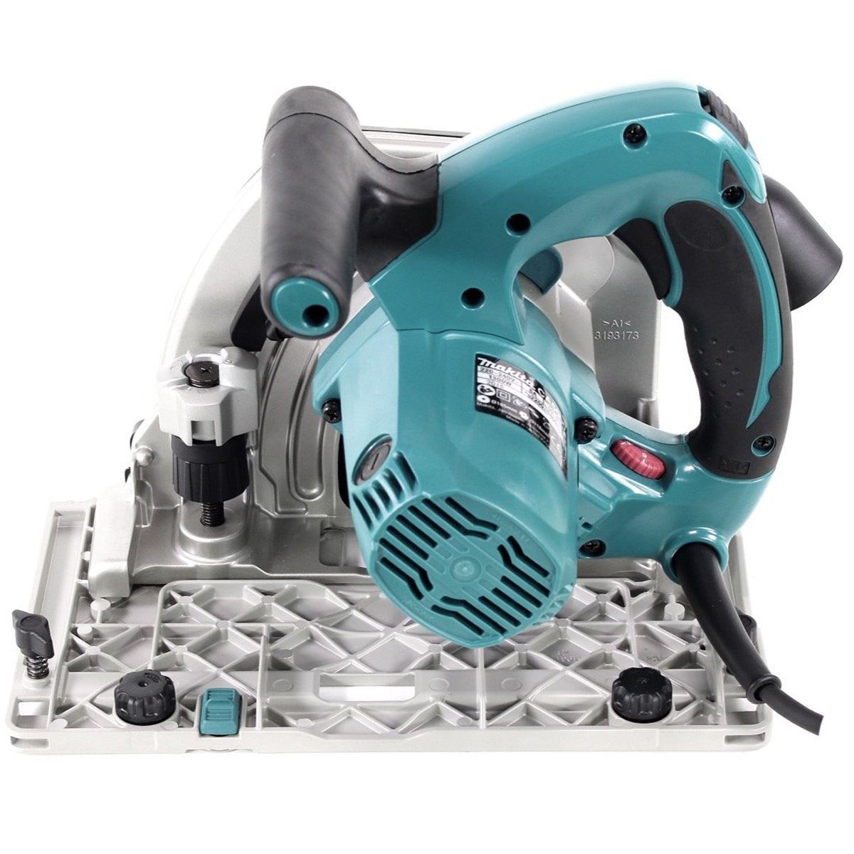 Makita CA5000XJ/2 Aluminium Groove Cutter In Case 240V With 2 x 1.5m Guide Rail, Connector, Bag & Clamp
