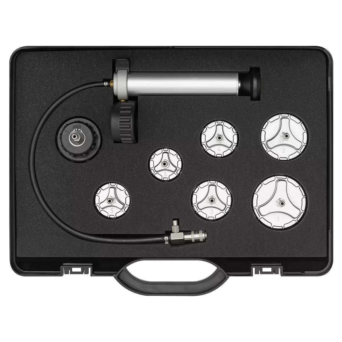 Sealey CV0011 Cooling System Pressure Test Kit 7pc