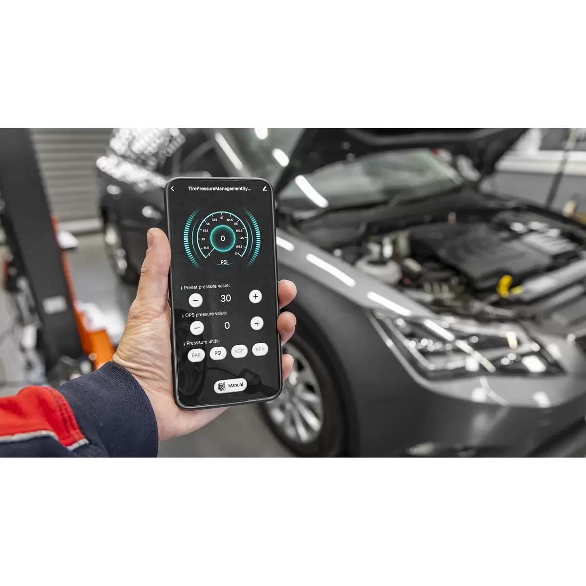 Sealey SA450 Wall Mounting Tyre Inflator Digital 230V/10W
