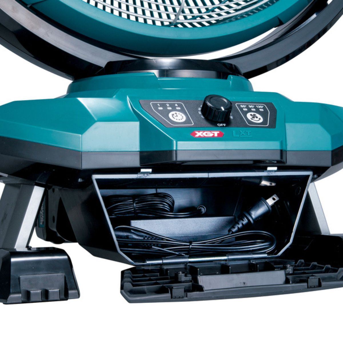 Makita CF003GZ 40Vmax XGT Cordless 450mm Portable Fan with 1 x 4.0Ah Battery & Charger