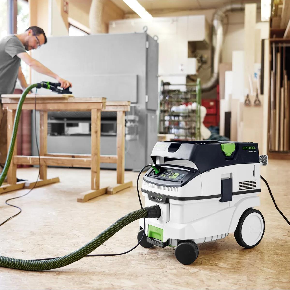 Festool CLEANTEC CTM 26 EI AC 230V GB M-Class 26L Wet and Dry Mobile Dust Extractor - 577854