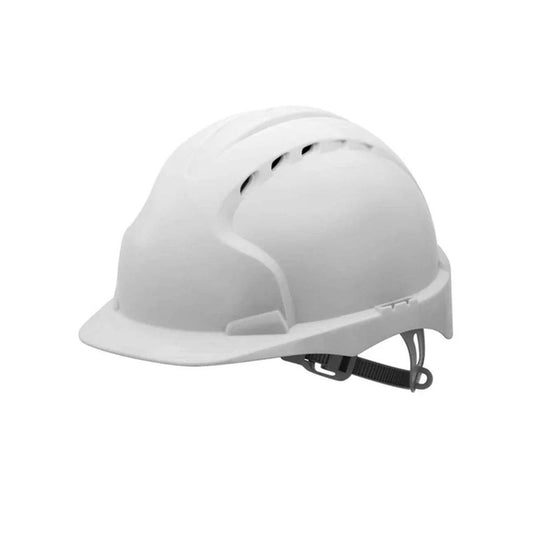 JSP EVO2 Safety Helmet White Vented - AJF030-000-100
