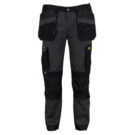 Dewalt Albany Stretch Slim-Fit Trousers with Holster Pockets Black - L31" W32"
