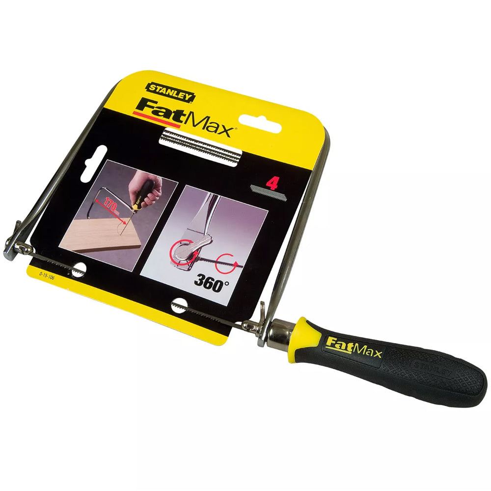 Stanley 0-15-106 FatMax Coping Saw 165mm/(6.3/4