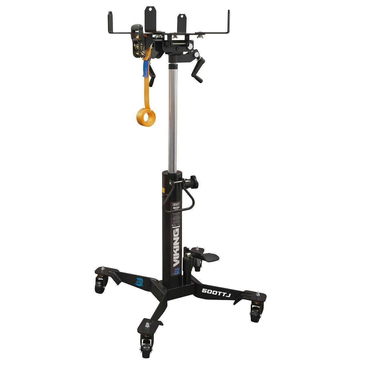 Sealey 500TTJ Transmission Jack 0.5tonne Vertical Telescopic