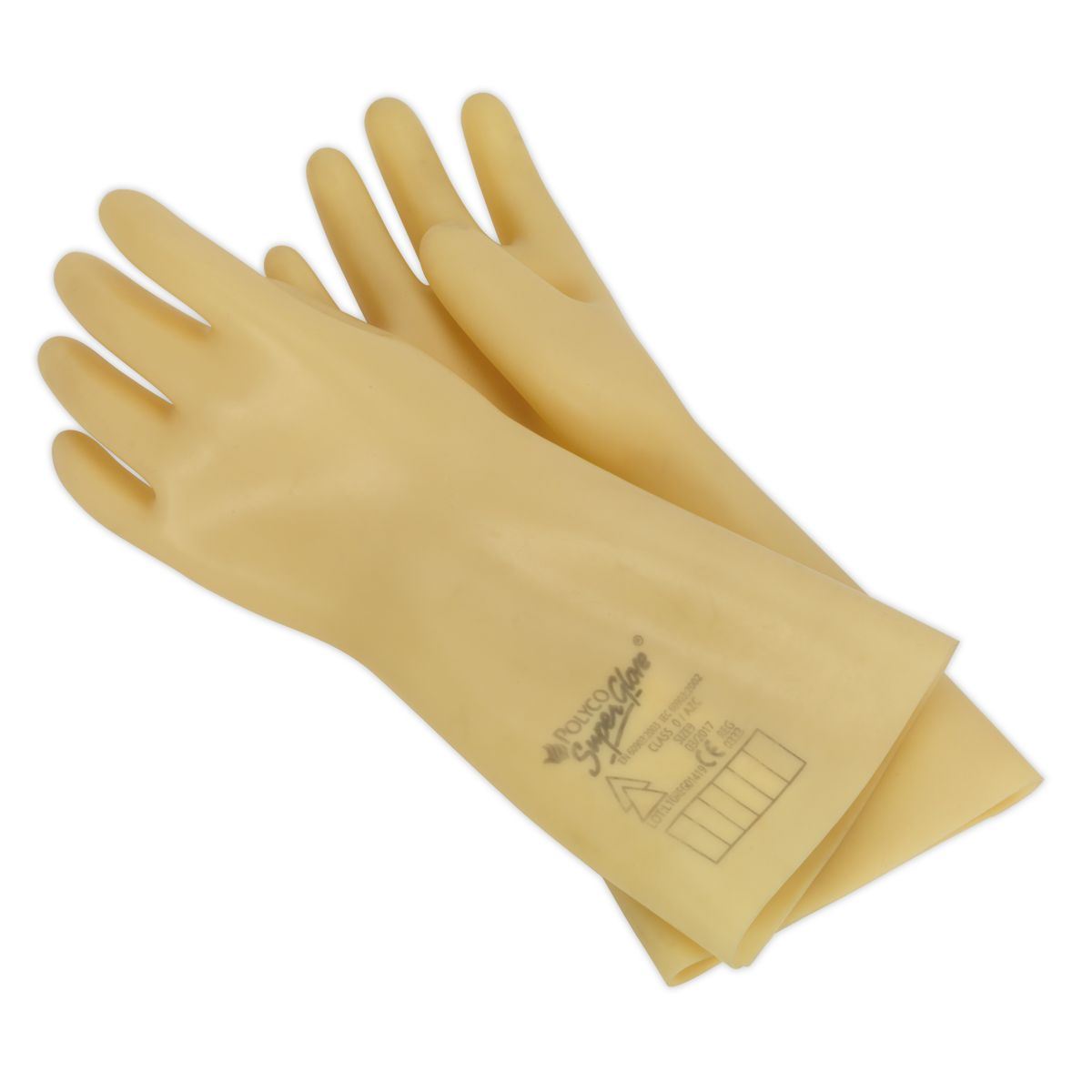 Sealey HVG1000VL Electrician's Safety Gloves 1kV Pair