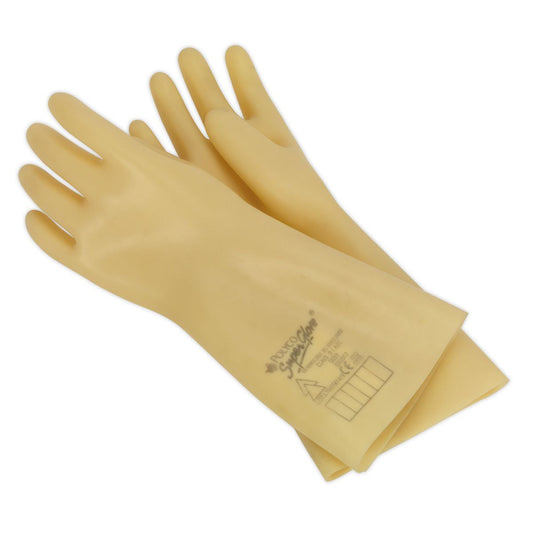 Sealey HVG1000VL Electrician's Safety Gloves 1kV Pair