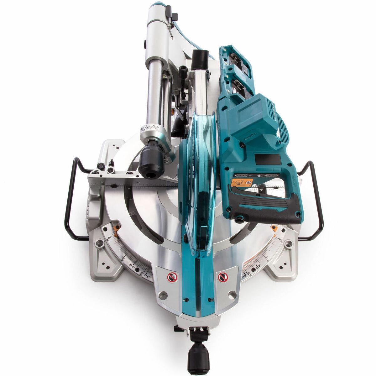 Makita DLS110Z 36V Brushless 260mm Slide Compound Mitre Saw with 2 x 5.0Ah Battery & Charger