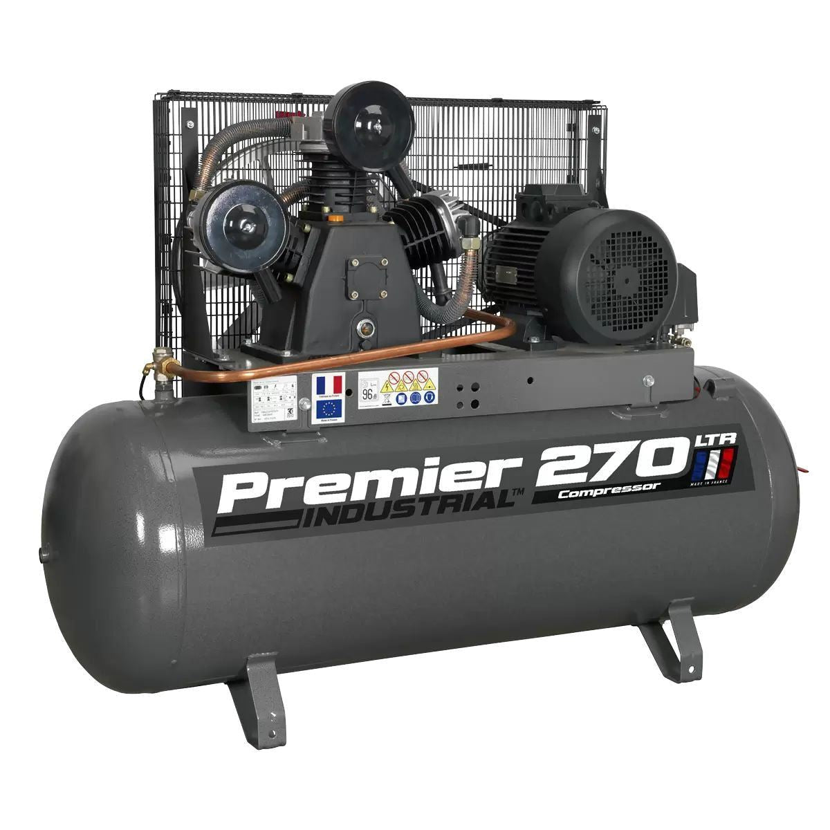 Sealey SAC32775B 270L Belt Drive Air Compressor 415V