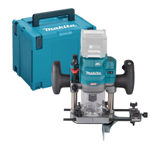 Makita RP001GZ02 40VMax XGT Brushless 1/2" Router With Type 4 Case Item Condition Damaged Box