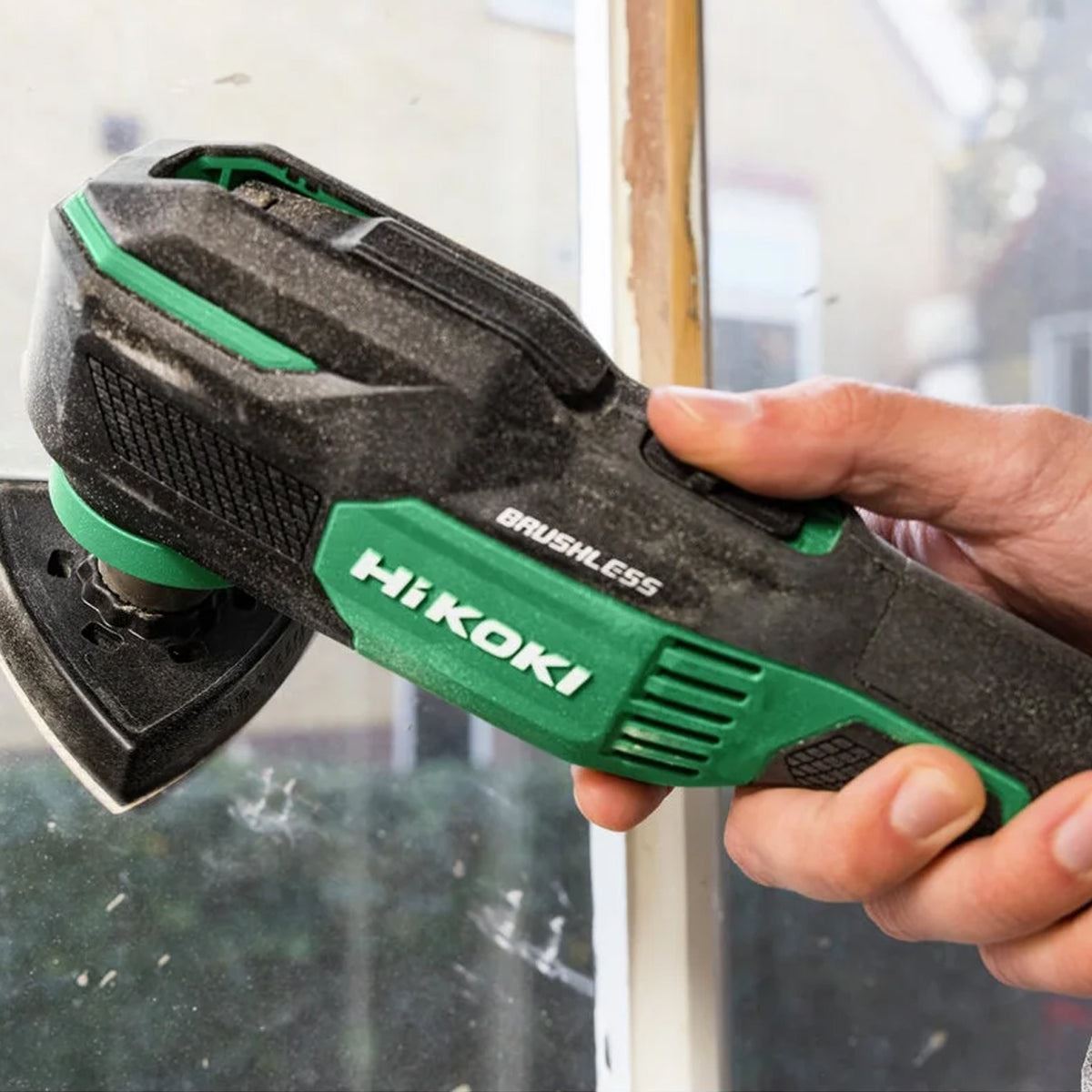 Hikoki CV18DAW2Z 18V Brushless Multi Tool with 2 x 4.0Ah Battery Charger & Case