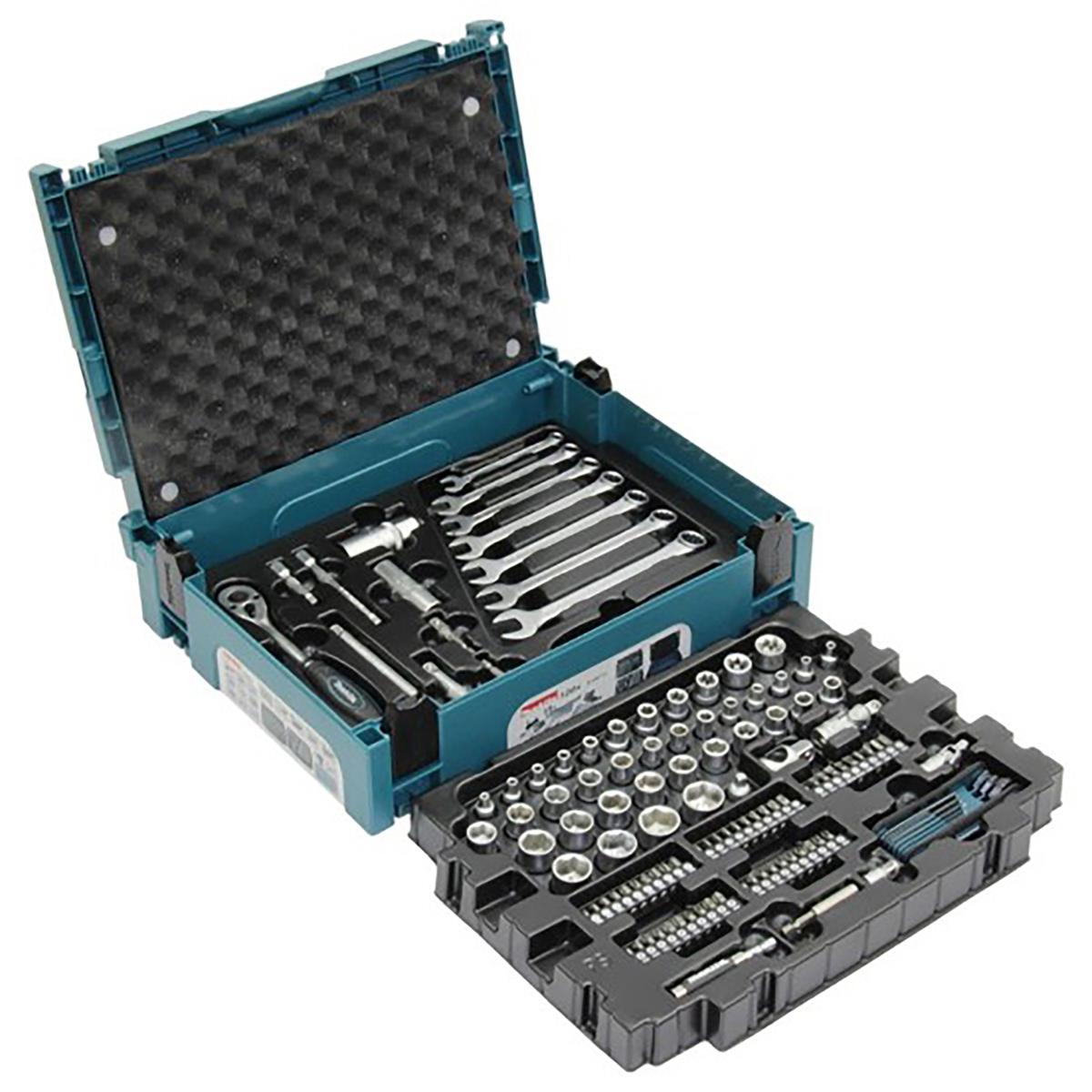 Makita E-08713 Hand Tool Set Of 120 Pieces In Case