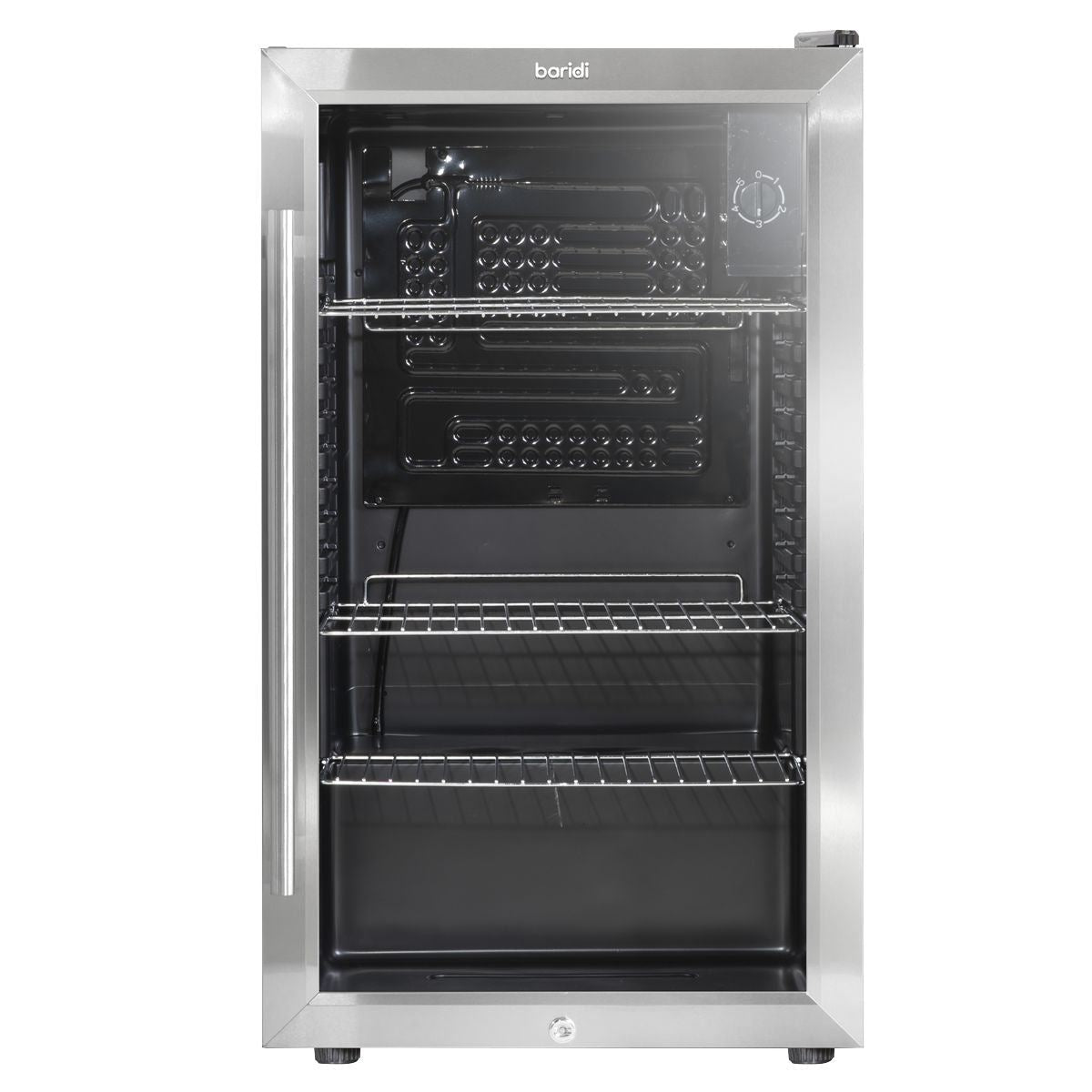 Sealey DH31 Baridi Drinks Fridge 85L Capacity Stainless Steel 240V