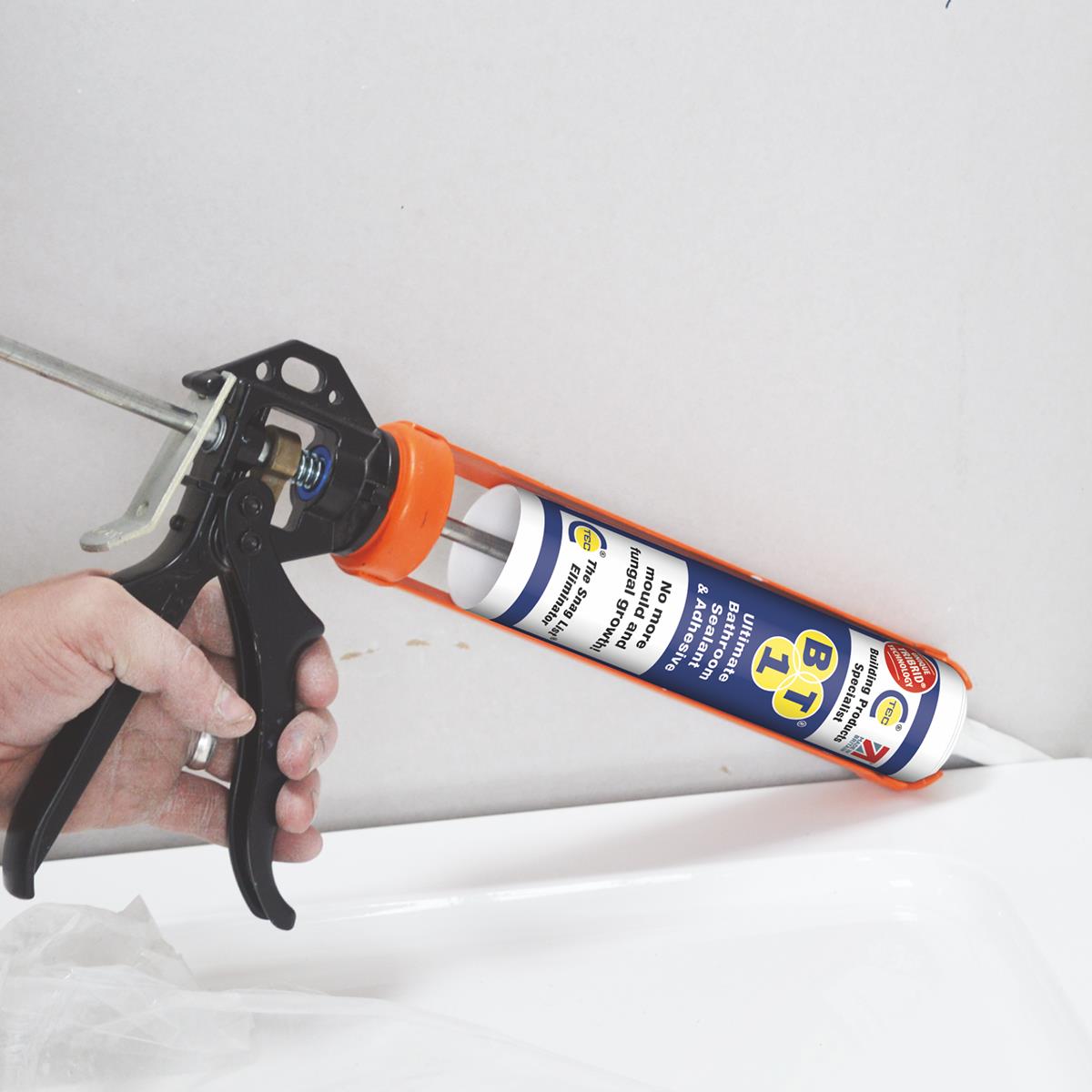 C-TEC BT1 290ml Ultimate Bathroom Sealant & Adhesive BT1535108 - Transparent