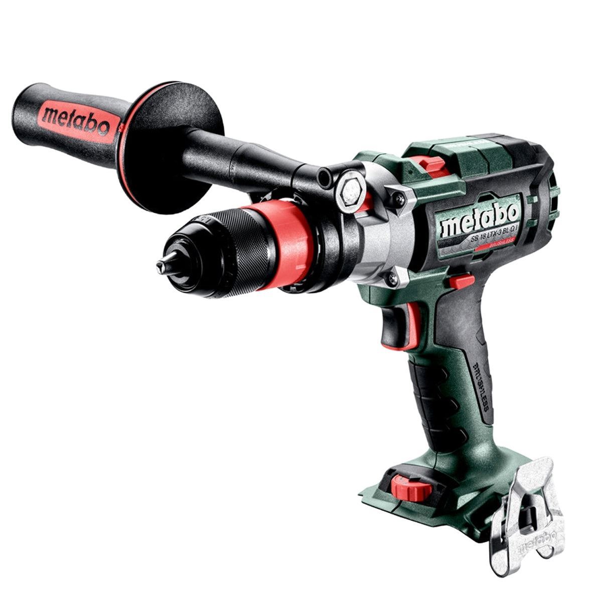 Metabo SB 18 LTX-3 BL Q I 18V Brushless Combi Drill with 1 x 5.2Ah Battery Charger & Metabox