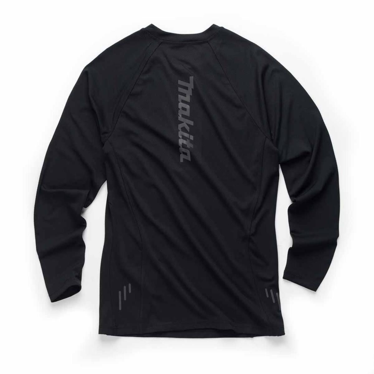 Makita MK501M Tech Baselayer Top Slim Fit Black - Size XL