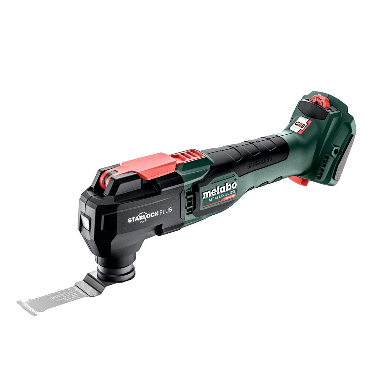 Metabo MT 18 LTX BL QSL 18V Brushless Multi Tool with 1 x 5.2Ah Battery Charger & Metabox