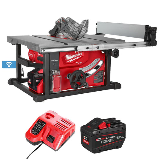 Milwaukee M18FTS210-0 18V FUEL Brushless Table Saw with 1 x 12.0Ah Battery & Charger