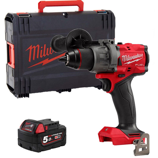 Milwaukee M18FPD3-0X 18V Fuel Brushless Combi Drill with 1 x 5.0Ah Battery & Case