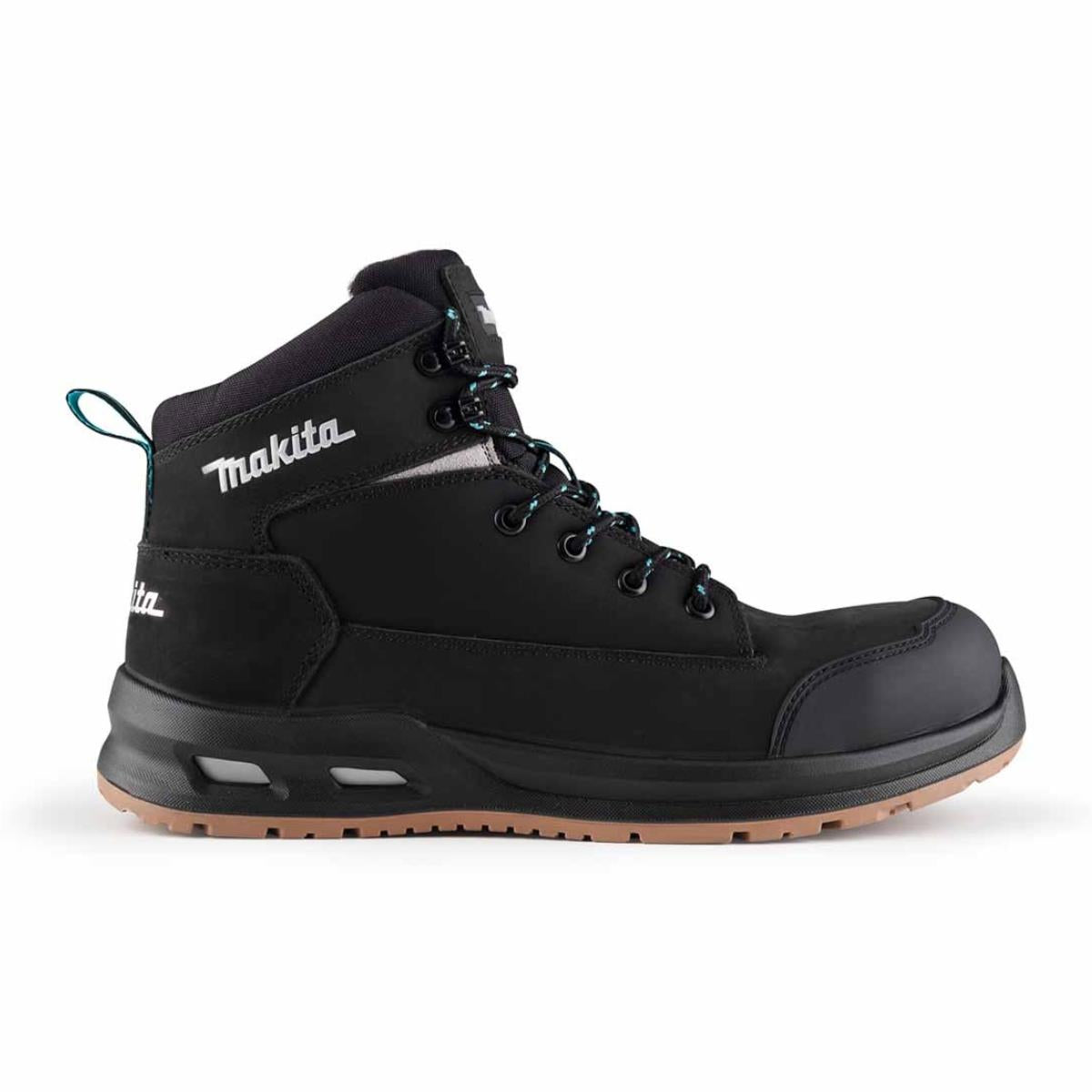 Makita MK401M Osaka Safety Leather Boots Black - Size 10