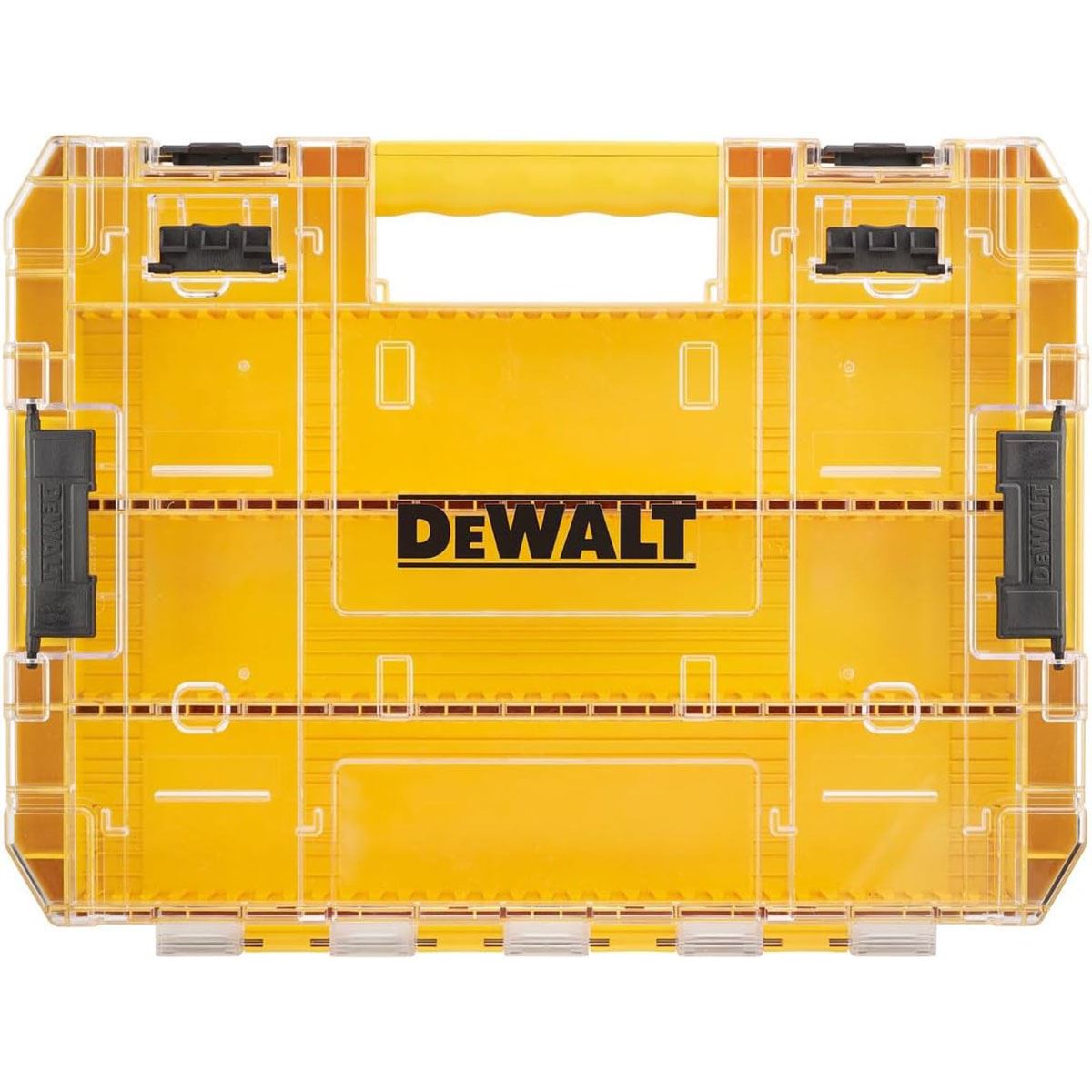 Dewalt DT70804-QZ Large Tough Case Organiser with Small Bulk Storage Case, Dividers, Screwdriver Bit Bars (Empty)
