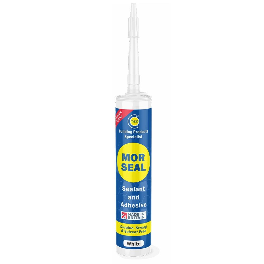 C-TEC Morseal 290ml Premium Hybrid Sealand and Adhesive 740105 - White