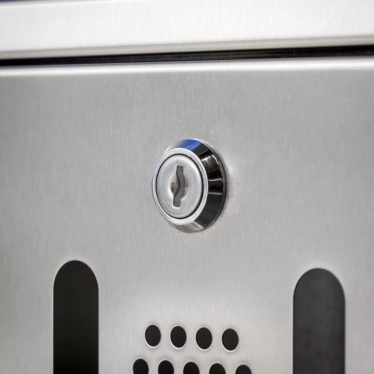 Sealey RCB02 Cigarette Bin Stainless Steel