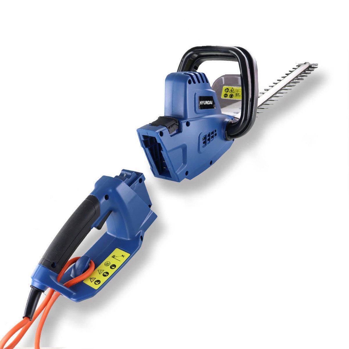 Hyundai HYP2HT550E 440mm 2-in-1 Corded Electric Pole Hedge Trimmer and Pruner Convertible 230V/550W