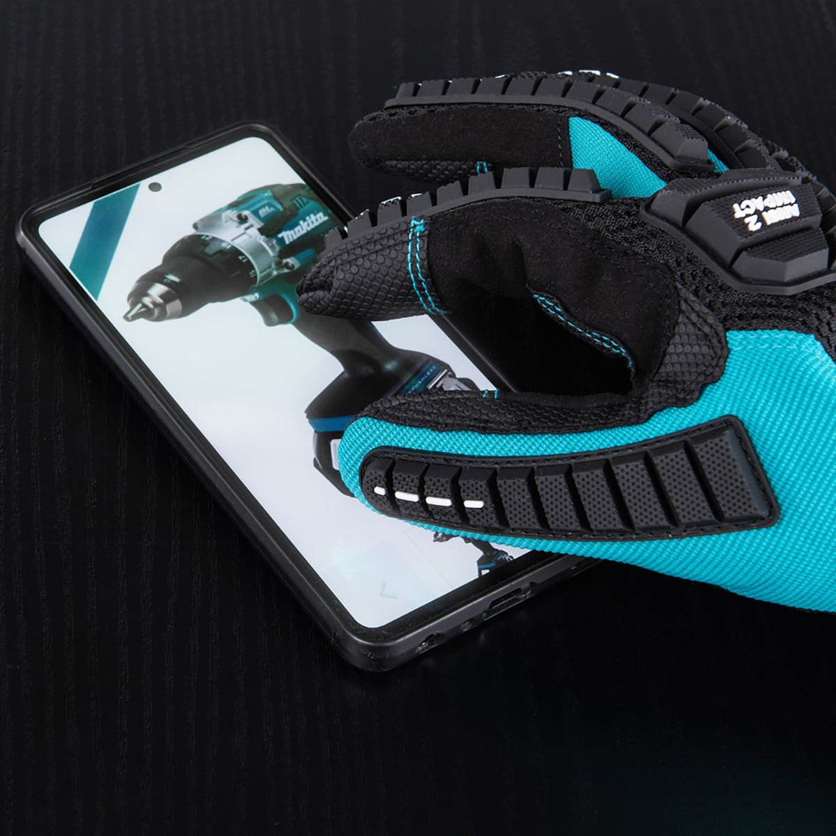 Makita P-84486 Advanced ANSI 2 Impact-Rated Demolition Gloves Size X-Large